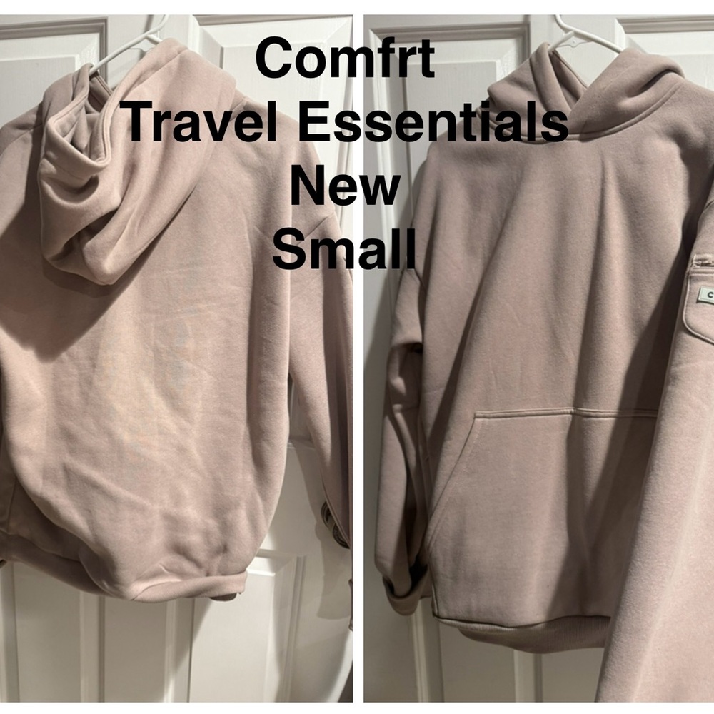 Comfrt Light Gray Hoodie with Pocket